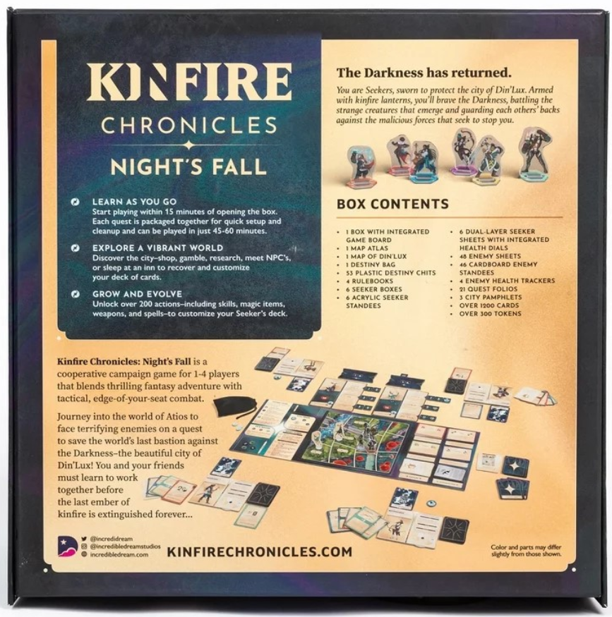 Kinfire Chronicles: Night's Fall