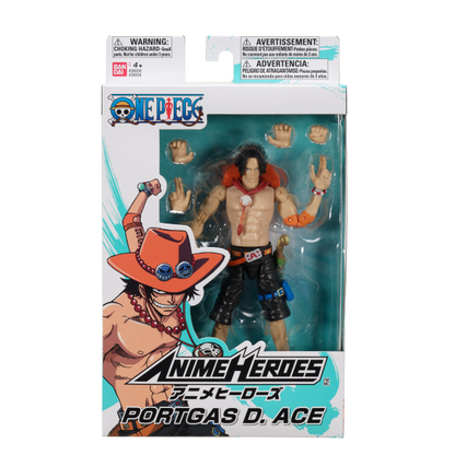 Anime Heroes: One Piece - Portgas D. Ace Action Figure