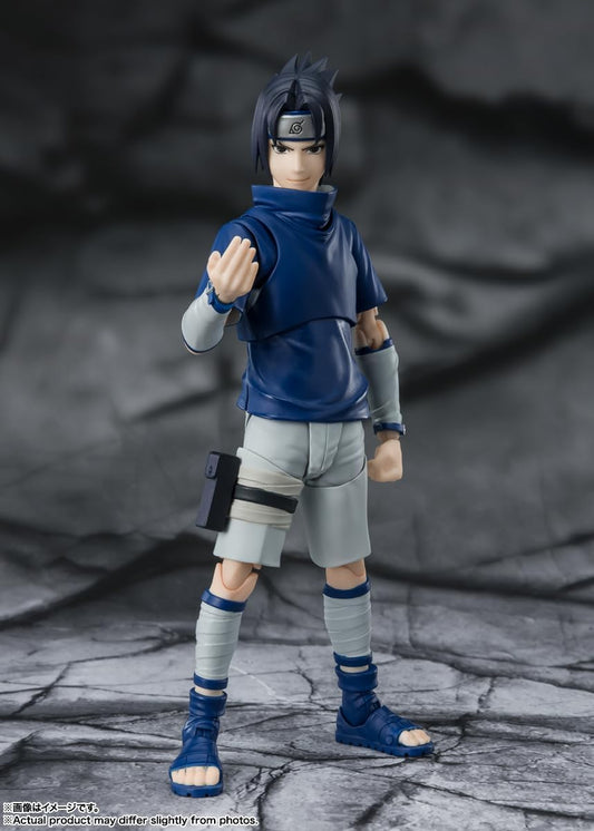 Naruto: S.H.Figuarts Action Figure - Sasuke Uchiha Ninja Prodigy Of The Uchiha Clan Bloodline