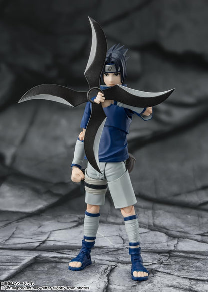 Naruto: S.H.Figuarts Action Figure - Sasuke Uchiha Ninja Prodigy Of The Uchiha Clan Bloodline