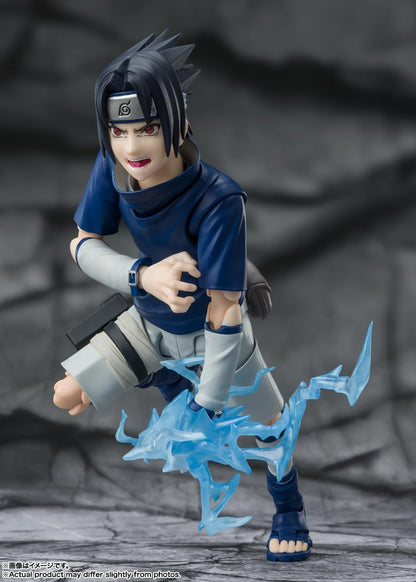 Naruto: S.H.Figuarts Action Figure - Sasuke Uchiha Ninja Prodigy Of The Uchiha Clan Bloodline