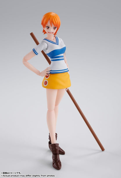 One Piece: S.H.Figuarts Action Figure - Nami Romance Dawn