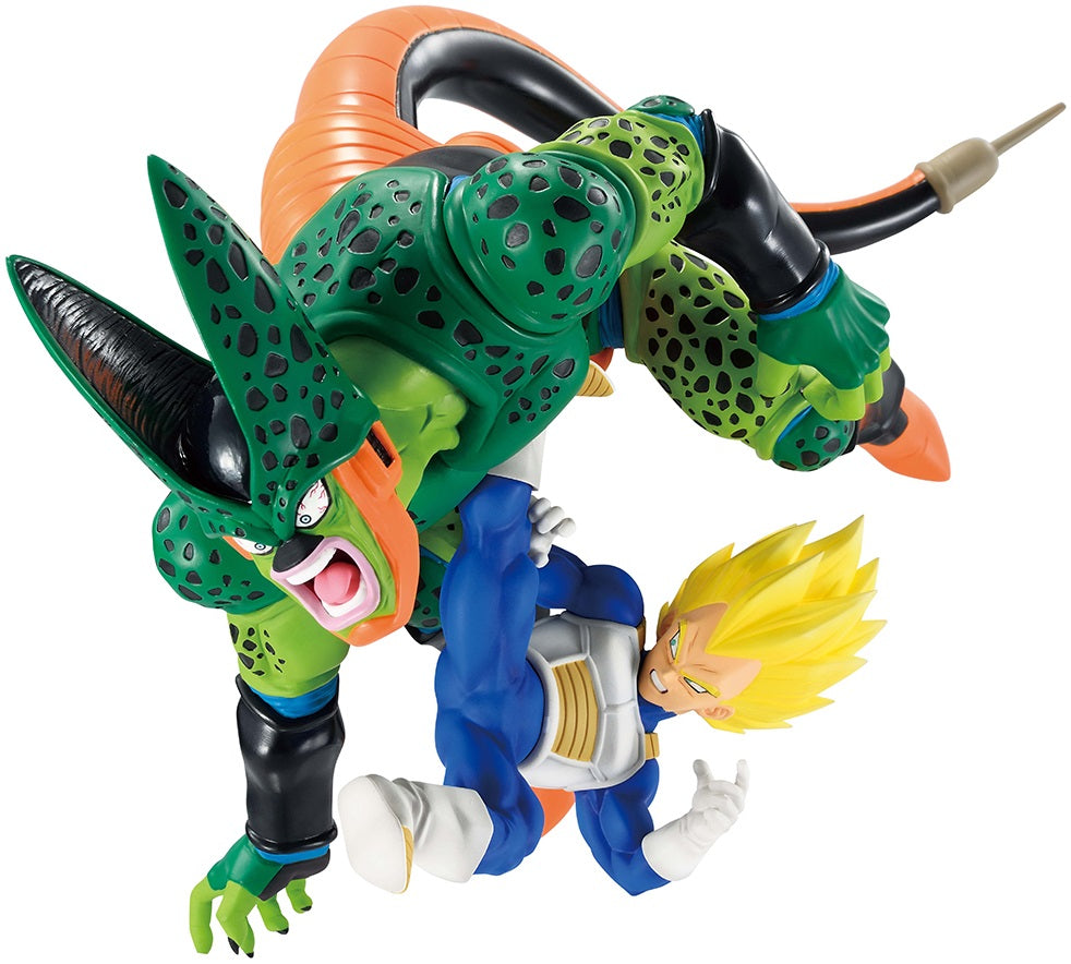Dragon Ball: Vegeta Vs Cell Revible Moment Figure