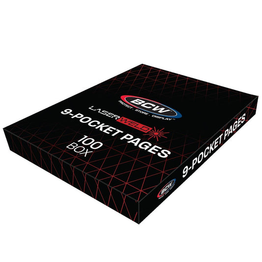 BCW: Laserweld 9-Pocket Pages 100 Box