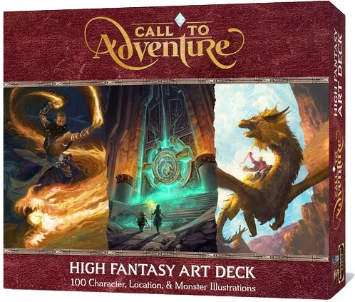 Call To Adventure: High Fantasy Art Deck
