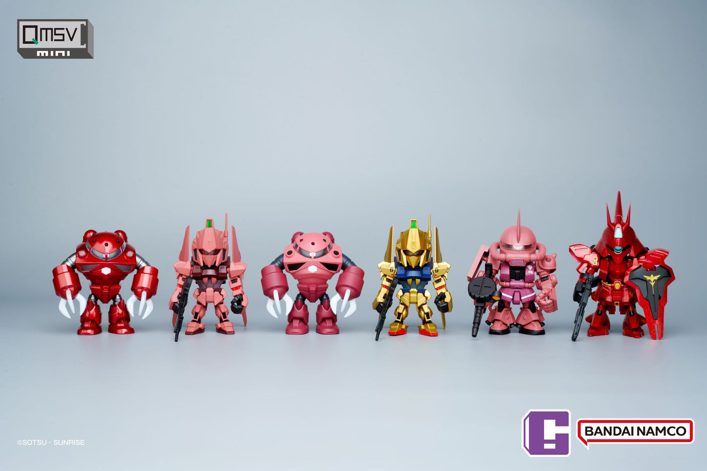 Gundam QMSVL: Mini Char's Custom Gundam Figure
