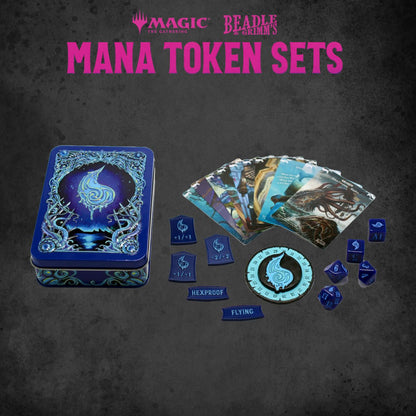 Beadle & Grimm's MTG Mana Token Set - Blue