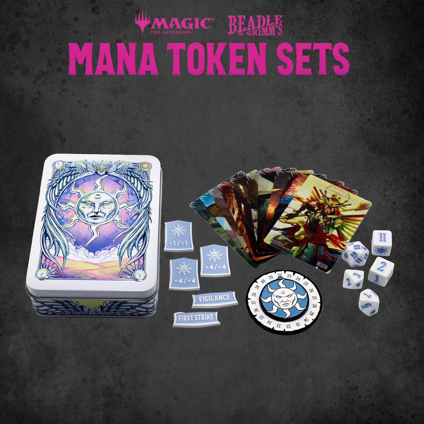 Beadle & Grimm's MTG Mana Token Set - White