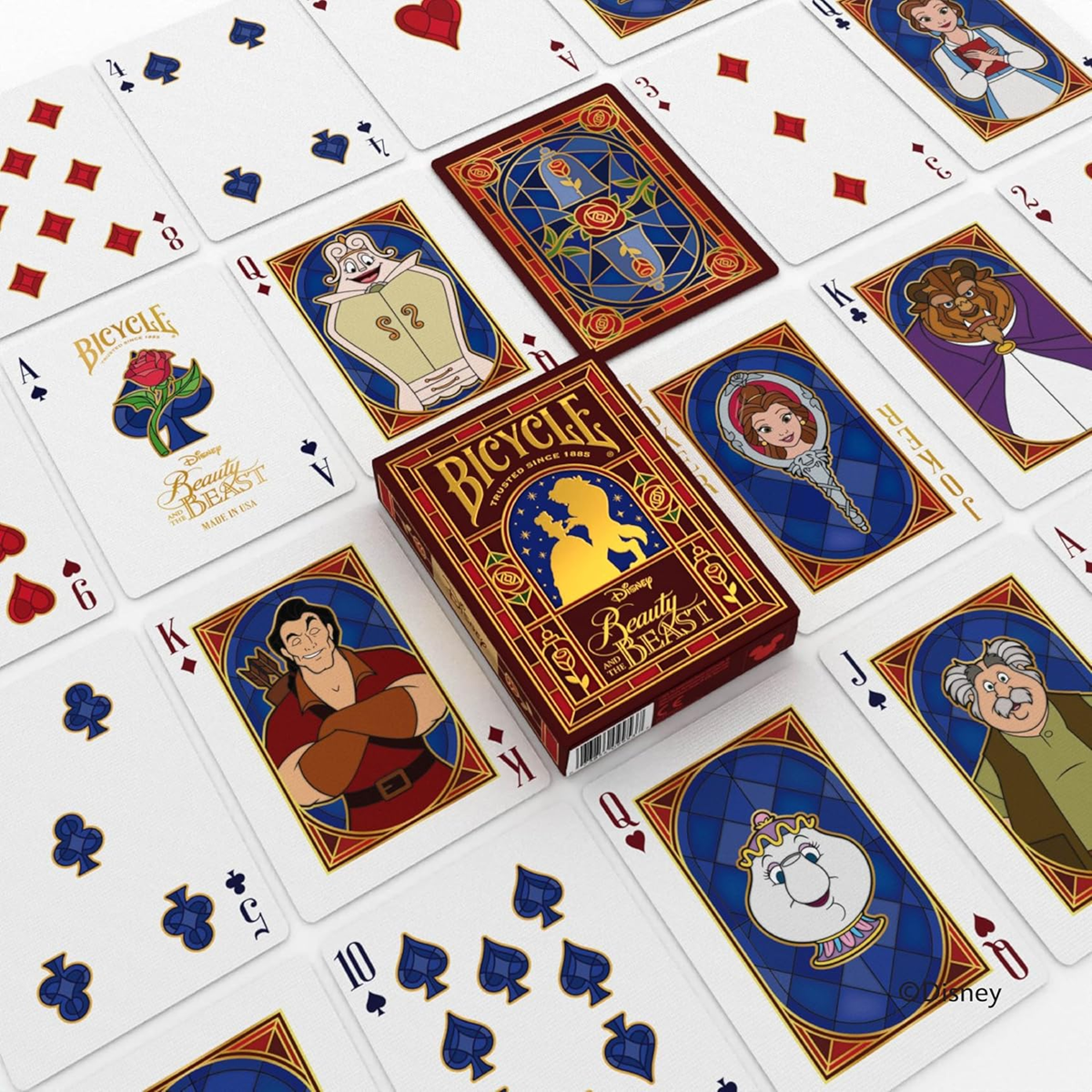 Bicycle Playing Cards: Disney Beauty And The Beast