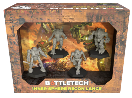 Battletech: Inner Sphere Recon Lance - Forcepack