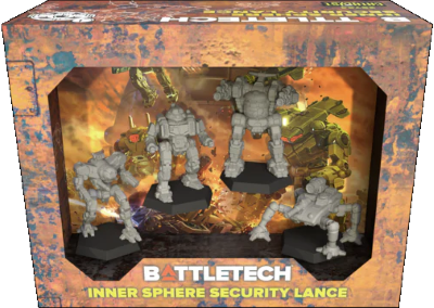 Battletech: Inner Sphere Security Lance - Forcepack