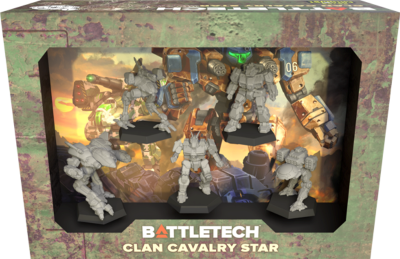 Battletech: Clan Cavalry Star - Forcepack