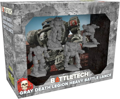 Battletech: Gray Death Legion Heavy Battle Lance - Forcepack