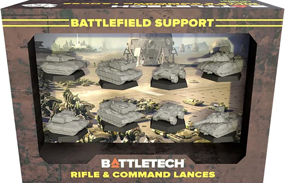 Battletech: Battlefield Support - Rifle & Command Lances