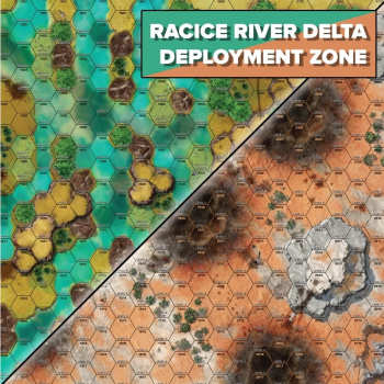 Battletech: Battlemat - Tukayyid Racice River Delta/Landing Zone