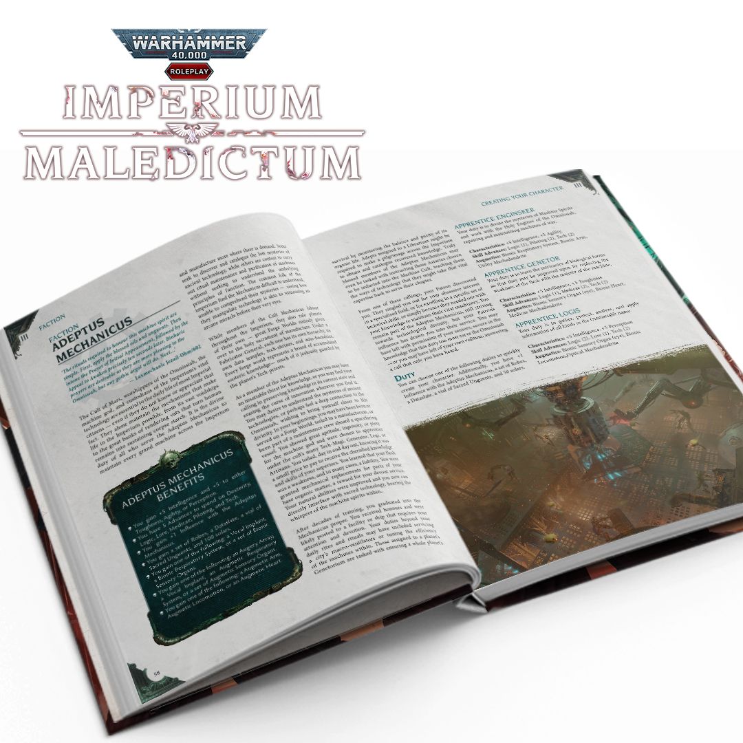 Warhammer 40K RPG: Imperium Maledictum - Core Rulebook