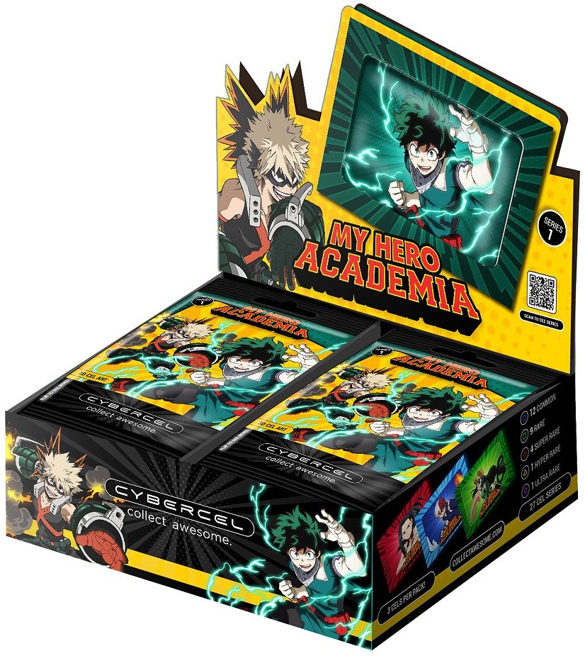 Cybercel: My Hero Academia Trading Cards Pack