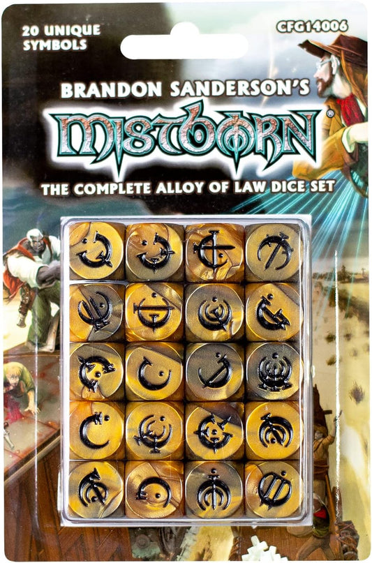 Mistborn: Adventure Game - Alloy Of Law Dice Set