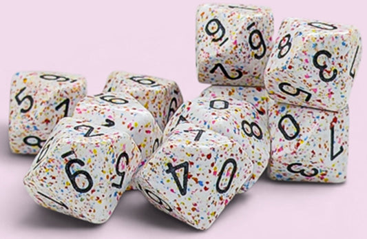 Chessex: 10D10 - Speckled Birthday