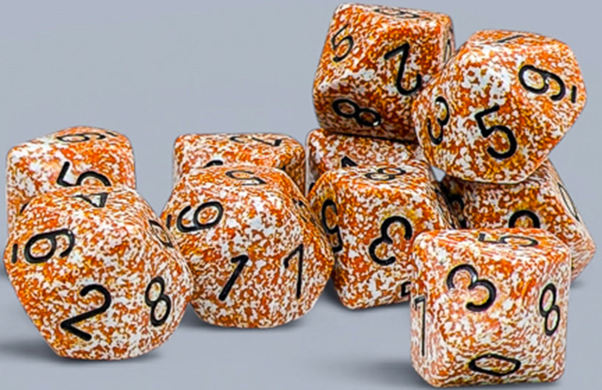 Chessex: 10D10 - Speckled Rust