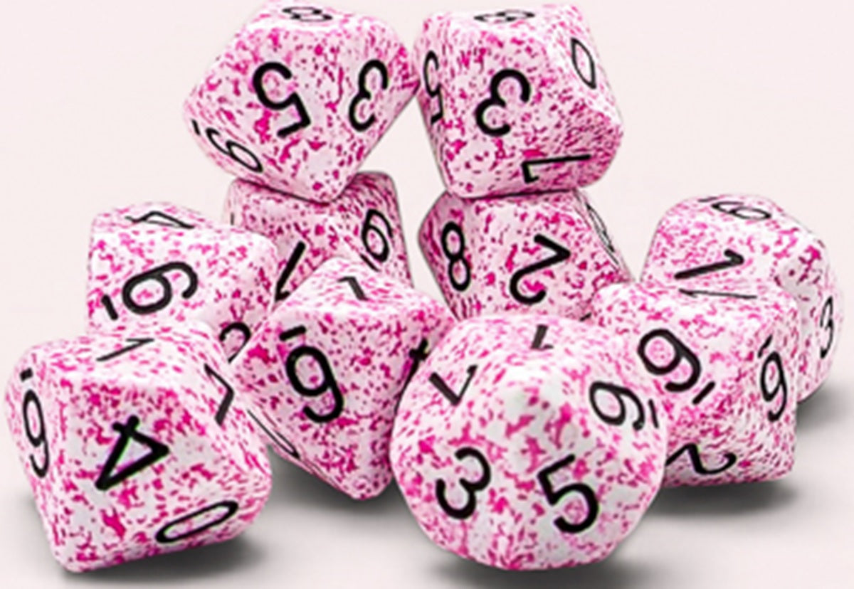 Chessex: 10D10 - Speckled Pink