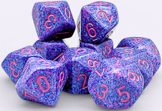Chessex: 10D10 - Speckled Purple Passion