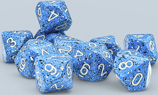 Chessex: 10D10 - Speckled Ocean Stone