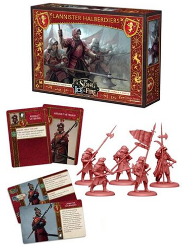 A Song Of Ice & Fire: Lannister Halberdiers