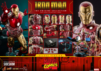 Hot Toys: Iron Man The Origins Collection Deluxe Version 1:6 Scale Figure