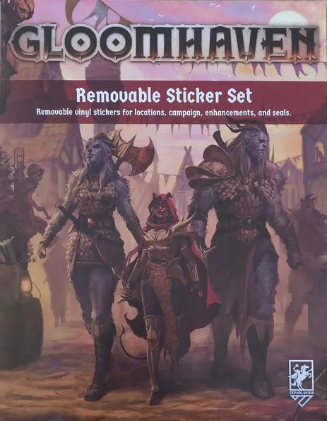 Gloomhaven 2nd Edition: Removable Stickers