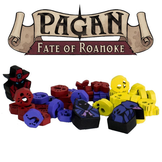 Pagan: Fate Of Roanoke - Wooden Token Kit