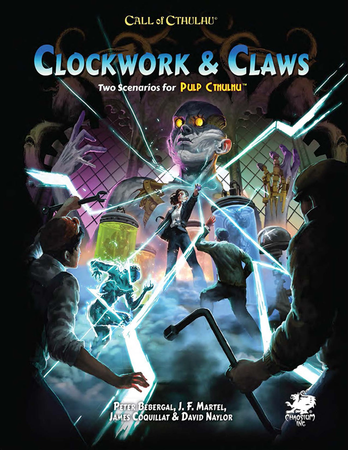 Call Of Cthulhu: Pulp Cthulhu Clockwork & Claws HC