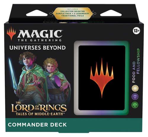 MTG Lord Of The Rings Tales Of Middle-Earth : Commander Deck - Food And Fellowship