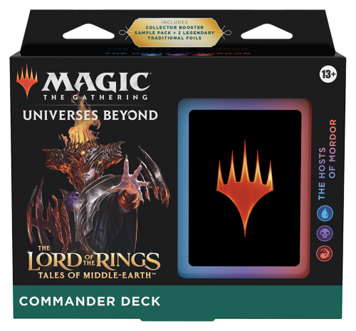 MTG Lord Of The Rings Tales Of Middle-Earth : Commander Deck - The Hosts Of Mordor
