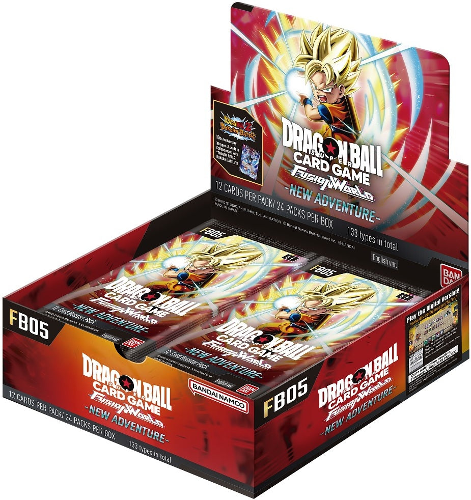 Dragon Ball Super: Fusion World - New Adventure Booster Box