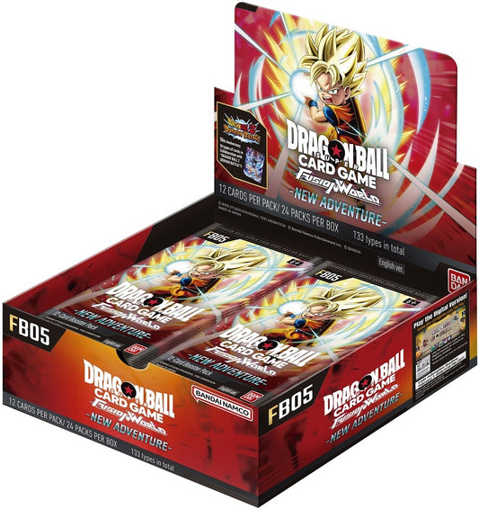 Dragon Ball Super: Fusion World - New Adventure Booster Box
