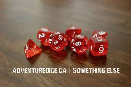 Adventure Dice: 7 Piece Dice Set - Something Else
