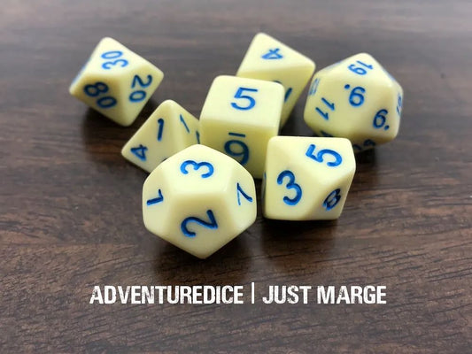 Adventure Dice: 7 Piece Dice Set - Just Marge