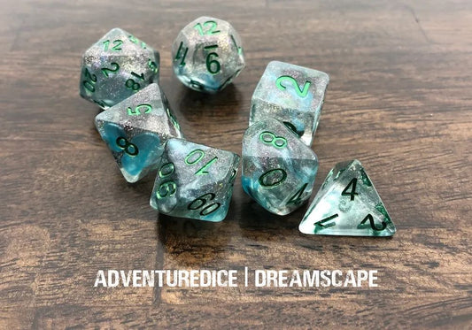 Adventure Dice: 7 Piece Dice Set - Dreamscape