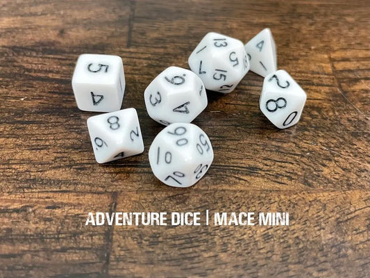 Adventure Dice: 7 Piece Mini Dice Set - Mace