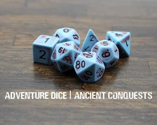 Adventure Dice: 7 Piece Dice Set - Ancient Conquests