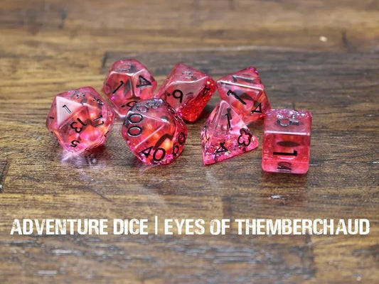 Adventure Dice: 7 Piece Dice Set - Eyes Of Themberchaud