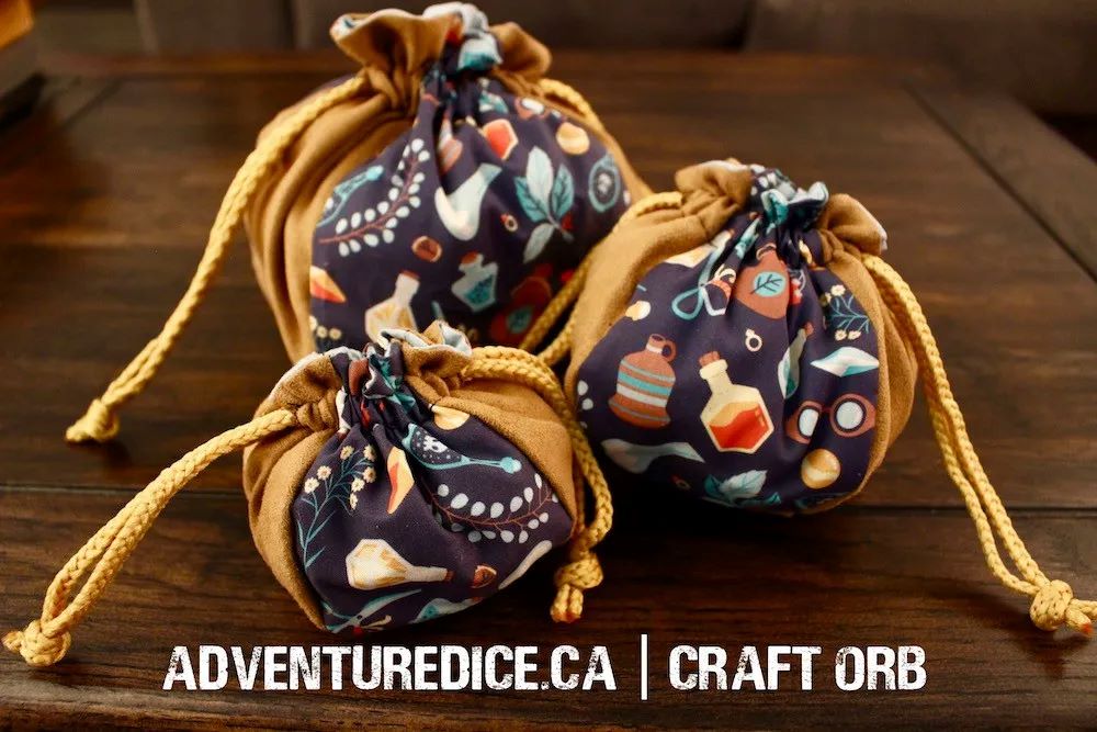 Adventure Dice: ORB Craft Dice Bag - Small