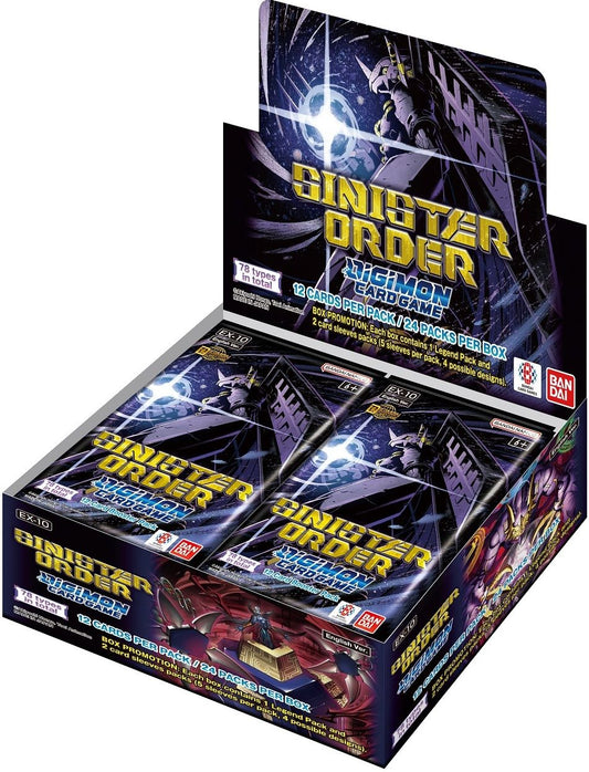 Digimon: Sinister Order Booster Box