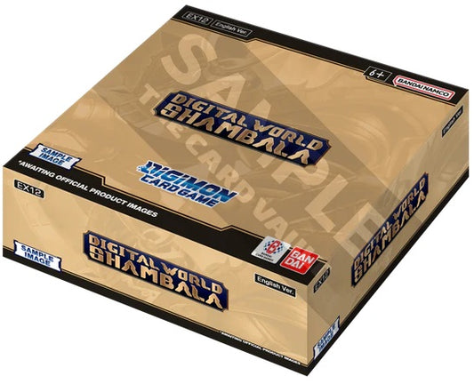 Digimon: EX12 Digital World Shambala Booster Box