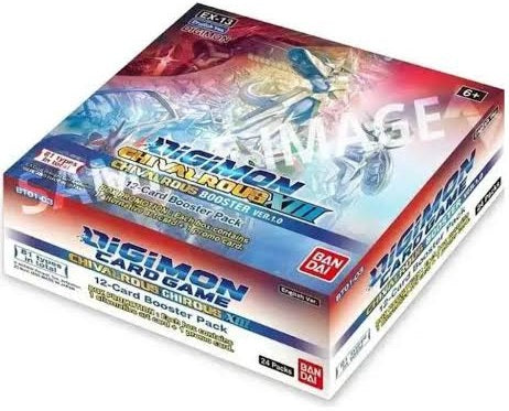 Digimon: EX13 Chivalrous XIII Booster Box