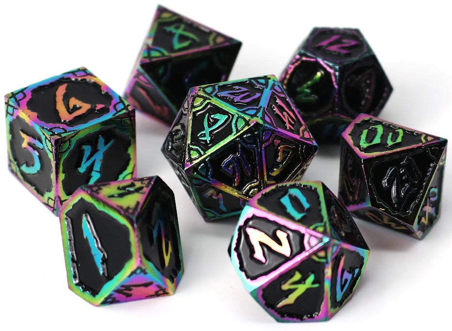 Die Hard: 7 Piece Metal Dice Set - Dark Nexus