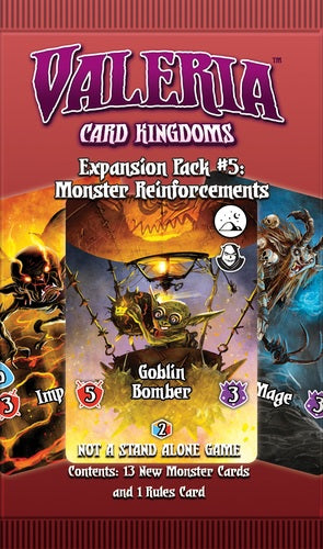 Valeria: Card Kingdoms - Expansion Pack 5 Monster Reinforcements
