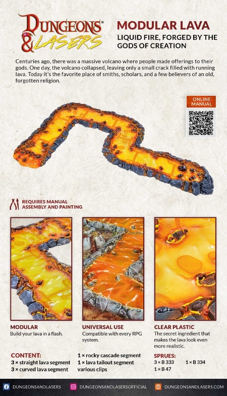 Dungeons & Lasers: Modular Lava