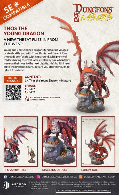 Dungeons & Lasers: Thos The Young Dragon